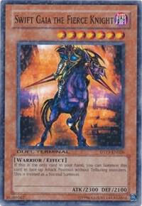 Swift Gaia the Fierce Knight trading card from Duel Terminal - Preview Swift Gaia the Fierce Knight - Duel Terminal - Preview YuGiOh trading card