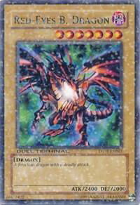 Red-Eyes B. Dragon - Duel Terminal 1 (DT01) #DT01-EN003 - Duel Terminal Rare Parallel Rare YuGiOh Trading Card