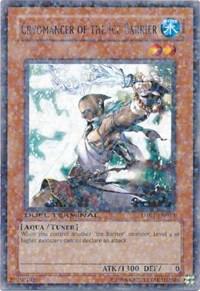 Cryomancer of the Ice Barrier trading card from Duel Terminal 1 Cryomancer of the Ice Barrier - Duel Terminal 1 YuGiOh trading card