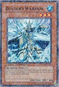 Blizzard Warrior - Duel Terminal 1 (DT01) #DT01-EN011 - Duel Terminal Normal Parallel Rare YuGiOh Trading Card