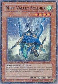 Mist Valley Soldier - Duel Terminal 1 (DT01) #DT01-EN015 - Duel Terminal Normal Parallel Rare YuGiOh Trading Card