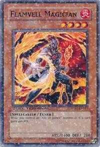 Flamvell Magician trading card from Duel Terminal 1 Flamvell Magician - Duel Terminal 1 YuGiOh trading card