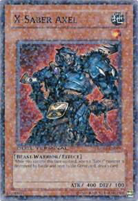 X-Saber Axel - Duel Terminal 1 (DT01) #DT01-EN019 - Duel Terminal Normal Parallel Rare YuGiOh Trading Card