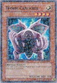 Worm Cartaros - Duel Terminal 1 (DT01) #DT01-EN028 - Duel Terminal Normal Parallel Rare YuGiOh Trading Card