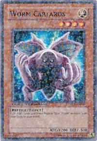 Worm Cartaros - Duel Terminal 1 YuGiOh trading card
