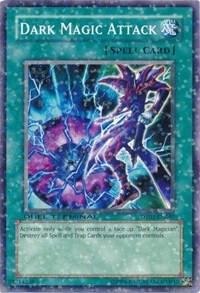 Dark Magic Attack trading card from Duel Terminal 1 Dark Magic Attack - Duel Terminal 1 YuGiOh trading card