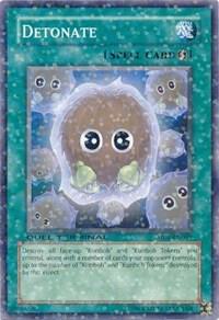 Detonate trading card from Duel Terminal 1 Detonate - Duel Terminal 1 YuGiOh trading card
