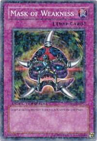 Mask of Weakness - Duel Terminal 1 (DT01) #DT01-EN047 - Duel Terminal Normal Parallel Rare YuGiOh Trading Card