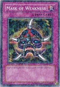 Mask of Weakness - Duel Terminal 1 YuGiOh trading card