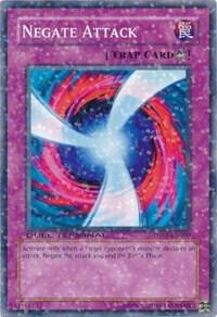 Negate Attack trading card from Duel Terminal 1 Negate Attack - Duel Terminal 1 YuGiOh trading card