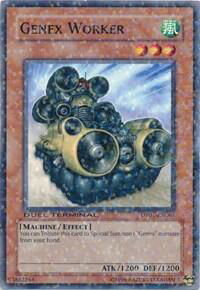 Genex Worker - Duel Terminal 1 (DT01) #DT01-EN063 - Duel Terminal Normal Parallel Rare YuGiOh Trading Card