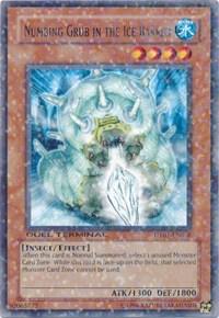 Numbing Grub in the Ice Barrier trading card from Duel Terminal 1 Numbing Grub in the Ice Barrier - Duel Terminal 1 YuGiOh trading card