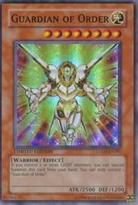 Guardian of Order (LODT-ENSP1) trading card from Light of Destruction Guardian of Order (LODT-ENSP1) - Light of Destruction YuGiOh trading card