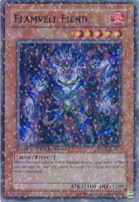 Flamvell Fiend - Duel Terminal 1 (DT01) #DT01-EN072 - Duel Terminal Super Parallel Rare YuGiOh Trading Card