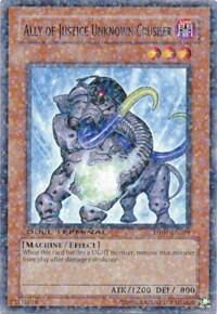 Ally of Justice Unknown Crusher - Duel Terminal 1 (DT01) #DT01-EN079 - Duel Terminal Rare Parallel Rare YuGiOh Trading Card
