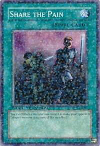Share the Pain - Duel Terminal 1 (DT01) #DT01-EN091 - Duel Terminal Normal Parallel Rare YuGiOh Trading Card