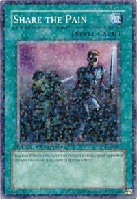 Share the Pain - Duel Terminal 1 YuGiOh trading card