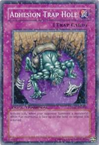 Adhesion Trap Hole - Duel Terminal 1 YuGiOh trading card
