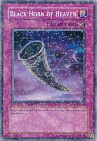 Black Horn of Heaven trading card from Duel Terminal 1 Black Horn of Heaven - Duel Terminal 1 YuGiOh trading card