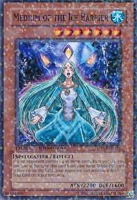 Medium of the Ice Barrier - Duel Terminal 2 YuGiOh trading card
