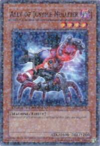 Ally of Justice Nullfier - Duel Terminal 2 (DT02) #DT02-EN024 - Duel Terminal Normal Parallel Rare YuGiOh Trading Card