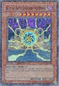Ally of Justice Cosmic Gateway - Duel Terminal 2 YuGiOh trading card