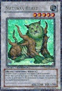 Naturia Beast - Duel Terminal 2 (DT02) #DT02-EN032 - Duel Terminal Ultra Parallel Rare YuGiOh Trading Card