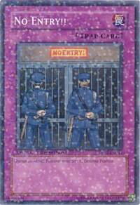 No Entry!! - Duel Terminal 2 (DT02) #DT02-EN045 - Duel Terminal Normal Parallel Rare YuGiOh Trading Card