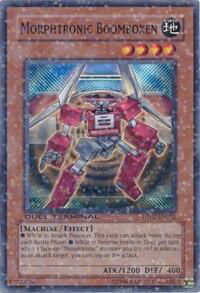 Morphtronic Boomboxen - Duel Terminal 2 (DT02) #DT02-EN052 - Duel Terminal Normal Parallel Rare YuGiOh Trading Card