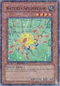 Naturia Spiderfang - Duel Terminal 2 YuGiOh trading card