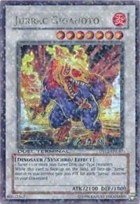 Jurrac Giganoto - Duel Terminal 2 YuGiOh trading card
