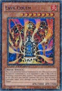 Lava Golem - Duel Terminal 3 YuGiOh trading card
