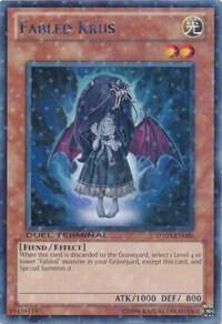 Fabled Krus trading card from Duel Terminal 3 Fabled Krus - Duel Terminal 3 YuGiOh trading card