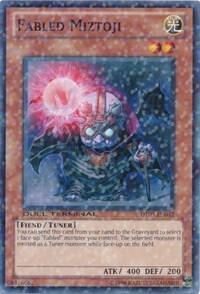 Fabled Miztoji trading card from Duel Terminal 3 Fabled Miztoji - Duel Terminal 3 YuGiOh trading card
