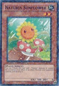 Naturia Sunflower - Duel Terminal 3 YuGiOh trading card