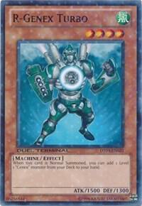 R-Genex Turbo trading card from Duel Terminal 3 R-Genex Turbo - Duel Terminal 3 YuGiOh trading card
