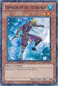 Dewdark of the Ice Barrier trading card from Duel Terminal 3 Dewdark of the Ice Barrier - Duel Terminal 3 YuGiOh trading card