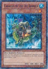 Caravan of the Ice Barrier trading card from Duel Terminal 3 Caravan of the Ice Barrier - Duel Terminal 3 YuGiOh trading card