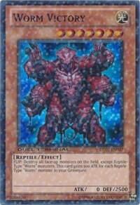 Worm Victory - Duel Terminal 3 (DT03) #DT03-EN032 - Duel Terminal Super Parallel Rare YuGiOh Trading Card