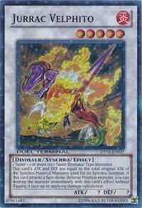 Jurrac Velphito - Duel Terminal 3 (DT03) #DT03-EN037 - Duel Terminal Super Parallel Rare YuGiOh Trading Card