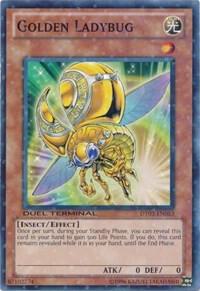 Golden Ladybug - Duel Terminal 3 YuGiOh trading card