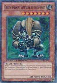 Green Baboon, Defender of the Forest - Duel Terminal 3 (DT03) #DT03-EN057 - Duel Terminal Normal Parallel Rare YuGiOh Trading Card