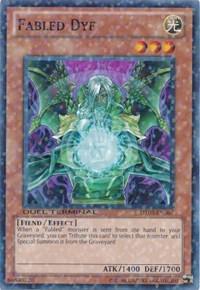 Fabled Dyf trading card from Duel Terminal 3 Fabled Dyf - Duel Terminal 3 YuGiOh trading card