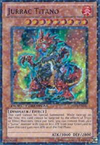 Jurrac Titano - Duel Terminal 3 (DT03) #DT03-EN067 - Duel Terminal Super Parallel Rare YuGiOh Trading Card
