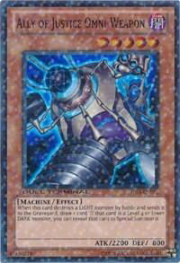 Ally of Justice Omni-Weapon - Duel Terminal 3 (DT03) #DT03-EN078 - Duel Terminal Super Parallel Rare YuGiOh Trading Card