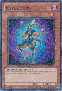 Jester Lord trading card from Duel Terminal 4 Jester Lord - Duel Terminal 4 YuGiOh trading card