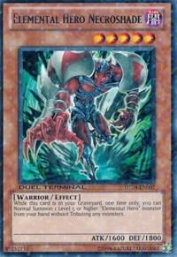 Elemental Hero Necroshade - Duel Terminal 4 YuGiOh trading card
