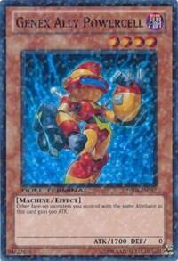 Genex Ally Powercell - Duel Terminal 4 (DT04) #DT04-EN012 - Duel Terminal Super Parallel Rare YuGiOh Trading Card