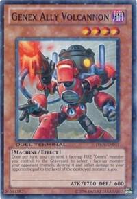 Genex Ally Volcannon - Duel Terminal 4 YuGiOh trading card