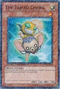 The Fabled Chawa trading card from Duel Terminal 4 The Fabled Chawa - Duel Terminal 4 YuGiOh trading card